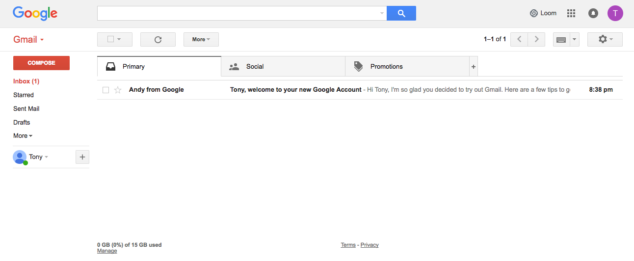 Create a Gmail Account