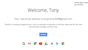 Welcome to Gmail