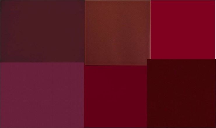 Burgundy Paint Colour Chart