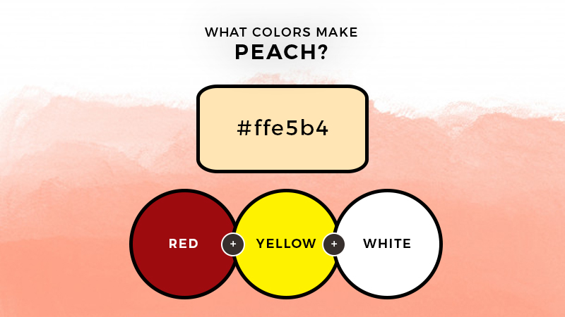 What Colors Make Peach How To Make Peach Color