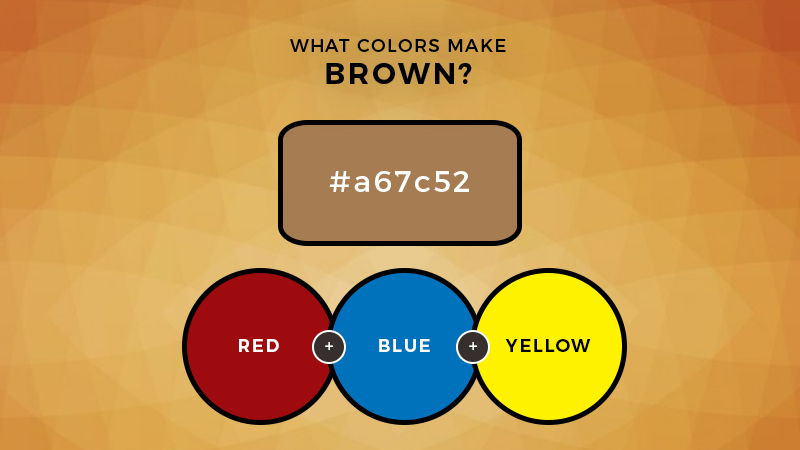 How to make colors. How made Color Brown. Make Color. What Color.