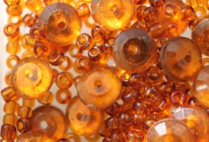 Amber Color Beads