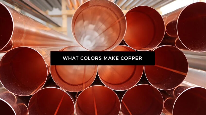 how to make copper color paint