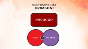 What colors make crimson