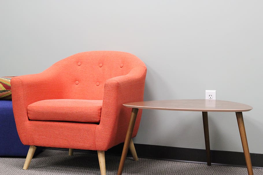 Orange Chair, Interior