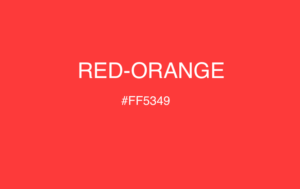 Red-Orange Color