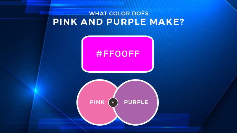 What Color Does Pink and Purple Make