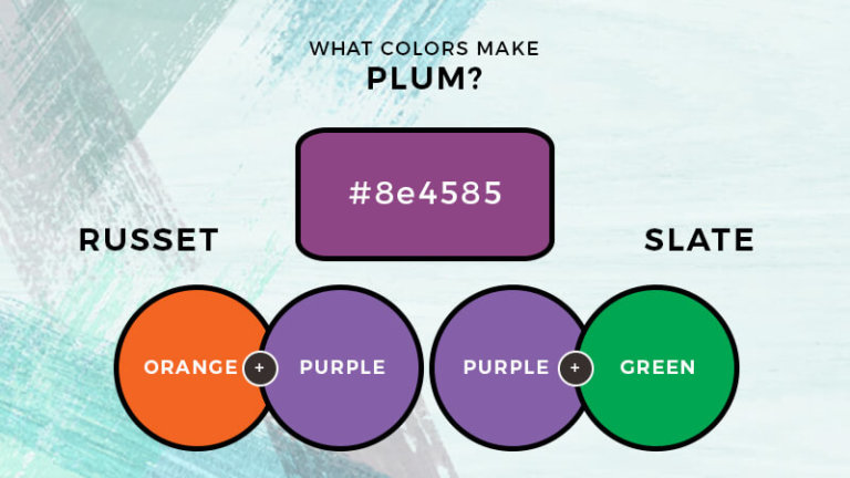 What Colors Make Plum? How to Make Plum Color (Updated 2023)