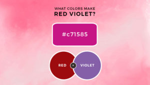 What Colors Make Red Violet