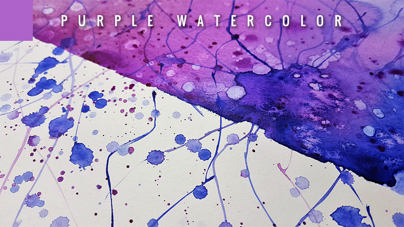 Purple Watercolor