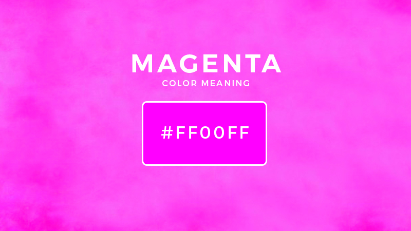 magenta color meaning