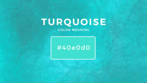 turquoise color meaning