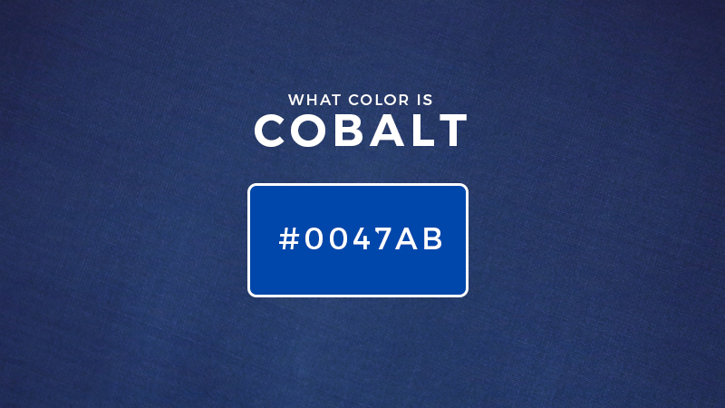 What color is cobalt