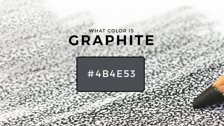 What Color Is Graphite? About Graphite Color