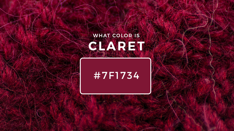 What Color Is Claret? About Claret Color