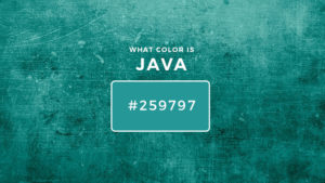 What color is java