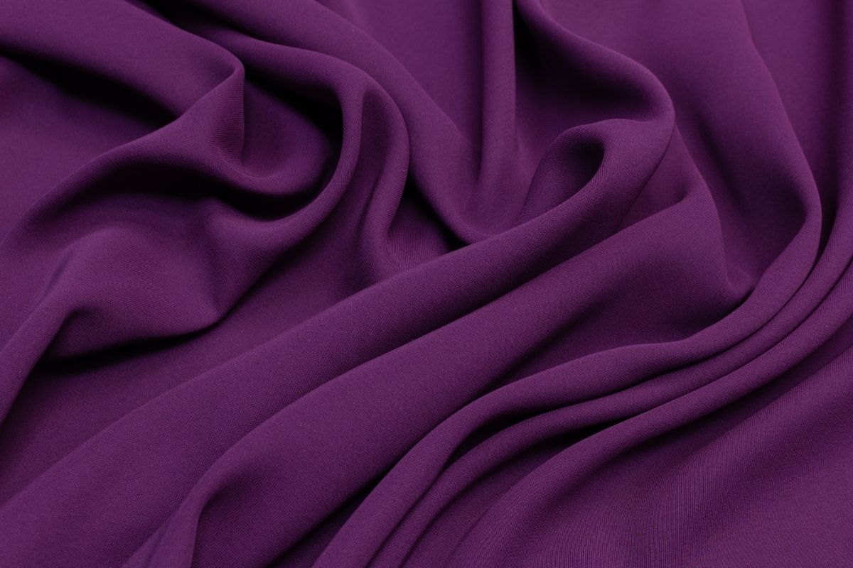 Eggplant color fabric