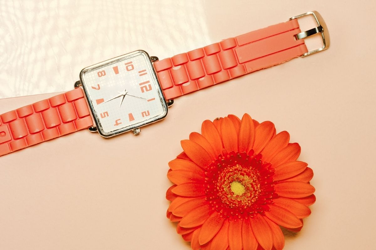 Persimmon Colored Watch