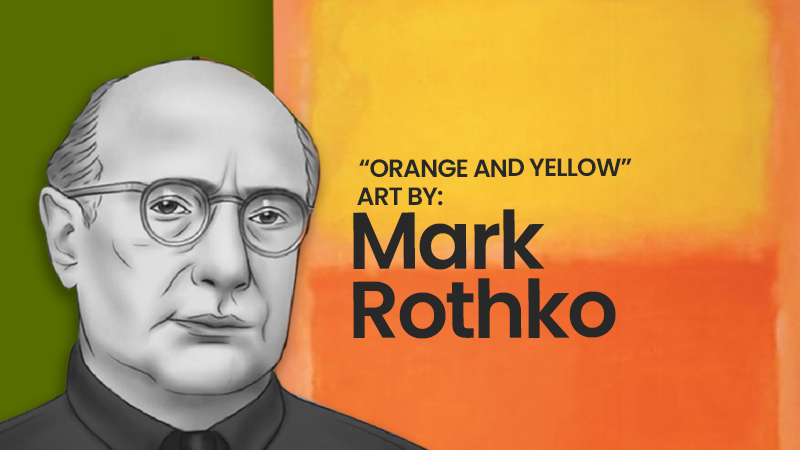 “Orange and Yellow” Art by Mark Rothko